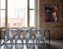 Obraz do študentskej izby - Death Note Light and Ryuk WDC100494