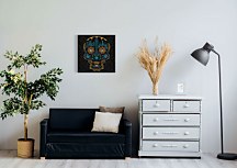 Obraz Pixar Coco Pattern Skull WDC101059