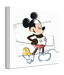 Obraz z Disney rozprávky Mickey Mouse Torn WDC101115