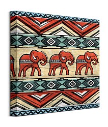 Tribal Elephants - obraz Goodman Barry WDC101127