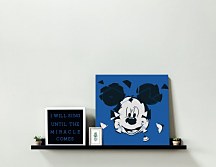 Obraz Myšiak Mickey Mouse Broken Blue WDC101130