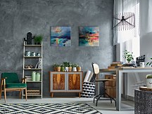 Štýlový obraz na stenu Dissolving Shoreline WDC101165