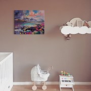 Tlačený obraz Torrin, Skye - Naismith Scott WDC12001