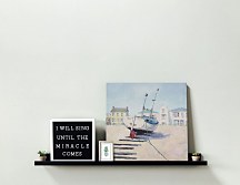 Moored Boat - Obraz WDC21892