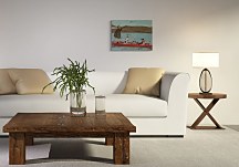 Woofing along on the River - obraz WDC92803