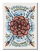 Folk Floral IV - obraz na stenu Colville Amanda WDC92837