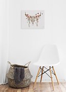 Floral Skull - obraz BOHO štýl Thornton Summer WDC92964