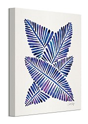 Indigo Banana Leaves - obraz WDC92968