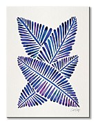 Indigo Banana Leaves - obraz WDC92968