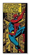 Spiderman (Swinging Through The Concrete) - Obraz WDC93095