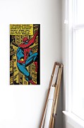 Spiderman (Swinging Through The Concrete) - Obraz WDC93095