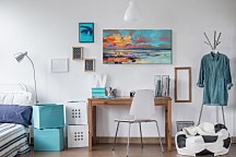 Obraz Farebná pláž - Naismith Scott WDC93309