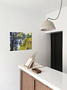 Sun and Meadow Thistles - Obraz WDC94477