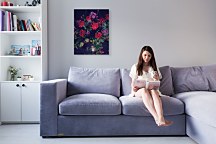 Baroque Flowers - Obraz WDC94608