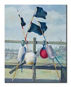 Lobster Pot Buoys - Obraz WDC94626