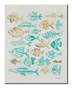 Fish Inklings - Obraz WDC94708
