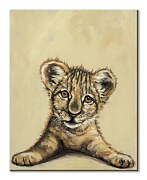 Lion Eyes - obraz Brown Louise WDC94752