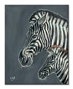 Brown Louise obraz - Z is for Zebra WDC94753