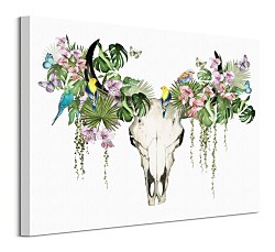 Obraz na plátne Thornton Summer Tropical Skull WDC94759