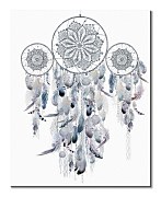 Dreamcatcher Silver - obraz WDC94801