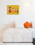 Obraz Ruské matriošky - Coquillette Cat WDC94849