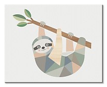 Little Design Haus obraz Sloth WDC94859