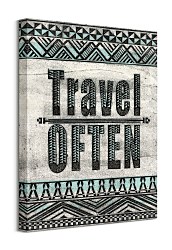 Obraz s anglickým nápisom Travel Often -Goodman Barry WDC94867