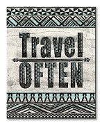 Obraz s anglickým nápisom Travel Often -Goodman Barry WDC94867