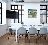 Daisies Amongst The Pebbles - Obraz WDC95415