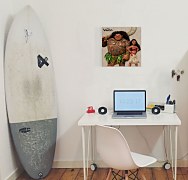 Odvážna Vaiana Stance - obraz WDC95720