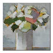 White Floral - obraz WDC95791