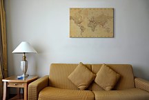 World Map - Vintage Style - Obraz WDC96197
