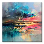 Štýlový obraz na plátne Dissolving Shoreline WDC97242