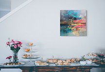 Štýlový obraz na plátne Dissolving Shoreline WDC97242