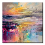 Obraz abstraktný do obývačky Liquid Reflections - Naismith Scott WDC97243