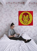 Marvel (Iron Man Helmet Collage) - Obraz WDC98150