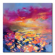 Obraz hýriaci farbami Red Hope - Naismith Scott WDC98334