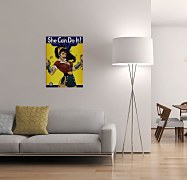 Wonder Woman (She can do it) - Obraz na płótnie WDC99368