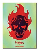 Suicide Squad (Diablo Skull) - Obraz WDC99664