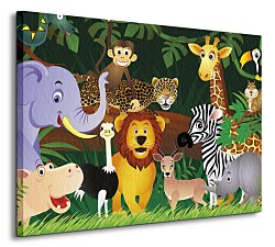 Jungle animals - Obraz CS0683