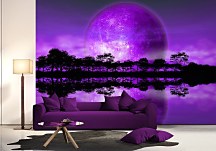 Fototapeta - Fialový mesiac FXL0712
