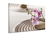 Obraz Zátišie Orchidea Kameň Piesok zs24754