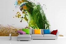 Art tapeta Zelený papagáj 29354 - samolepiaca