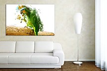 Obraz Zelený Papagáj 29354