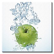 Zelené jablčko Obraz CKS0579