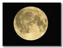 Zlatý mesiac Obraz CD0410