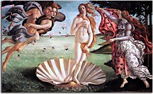 Botticelli obraz - Narodenie Venuše zs10158