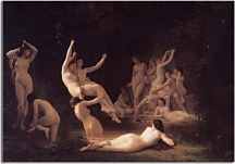 Obraz - Bouguereau - The Nymphaeum zs10163