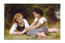 Reprodukcie Bouguereau - The Nut Gatherers zs10167
