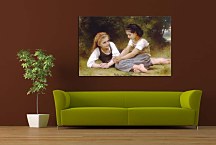 Reprodukcie Bouguereau - The Nut Gatherers zs10167